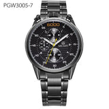 Men's 3D Display Business Men Quartz Military Watches