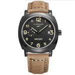 Brand Business Watch Fashion Luxury Leather Men Quartz Watches Military Wristwatch Clock